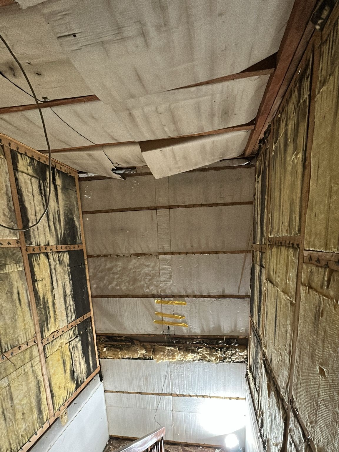 Trockenbau 5 Treppenhaus mit OSB davor
